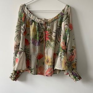 Floral blouse